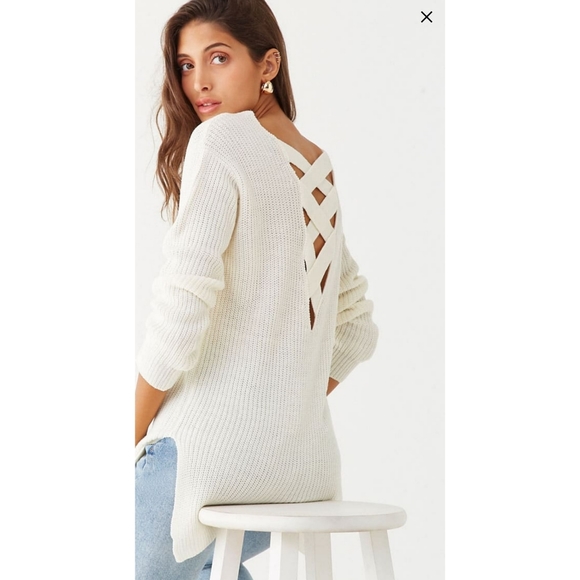 Forever 21 Sweaters - Criss Cross Sweater